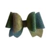 Multicolor Pigtail Hair Bow Clip - Image 2
