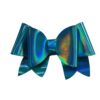 Blue Pigtail Hair Bow Clip - Image 2