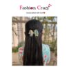 Multicolor Pigtail Hair Bow Clip