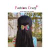 Multicolor Pigtail Hair Bow Clip