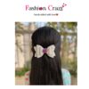 White Hair Bow Clip