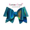 Blue Pigtail Hair Bow Clip - Image 4