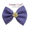 Lavender Hair Bow Clip - Image 4
