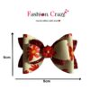 Red Hair Bow Clip - Image 5