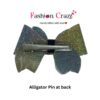Multicolor Pigtail Hair Bow Clip - Image 5