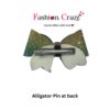 Multicolor Pigtail Hair Bow Clip - Image 5