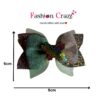 Multicolor Hair Bow Clip - Image 5