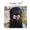 Multicolor Pigtail Hair Bow Clip Pack of 3 - Image 6