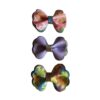 Multicolor Medium Bow Hair Clip Pack of 3