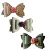 Classic Large Bow Hair Clip Pack of 3