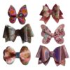 Elegant Bow Hair Clip All Pink Pack of 6