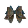 Multicolor Fishtail Bow Hair Clip Medium Set of 2 - Image 8