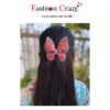 Elegant Bow Hair Clip All Pink Pack of 6 - Image 4