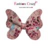 Kids Print Butterfly Medium Hair Bow Clip Set of 4 - Image 5