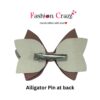 Elegant Large Bow Hair Clip Pink - Image 6