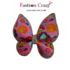 Kids Print Butterfly Large Hair Bow Clip Set of 2 - Image 6