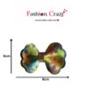 Multicolor Medium Bow Hair Clip Pack of 3 - Image 7