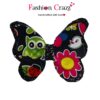 Kids Print Butterfly Medium Hair Bow Clip Set of 4 - Image 7