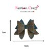 Multicolor Fishtail Bow Hair Clip Medium Set of 2 - Image 13