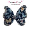 Kids Print Butterfly Medium Hair Bow Clip Set of 4 - Image 8