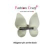 Kids Print Butterfly Large Hair Bow Clip Set of 2 - Image 9
