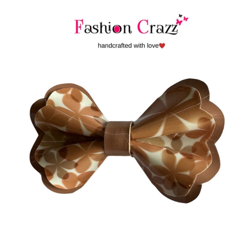 Multicolor Medium Bow Hair Clip Pack of 3 - Image 9
